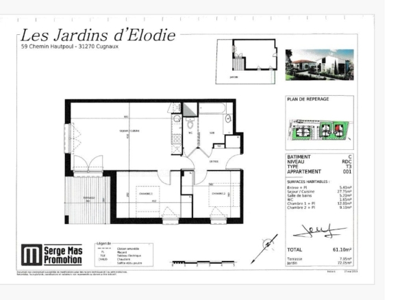 T3 RDV JARDIN – CUGNAUX