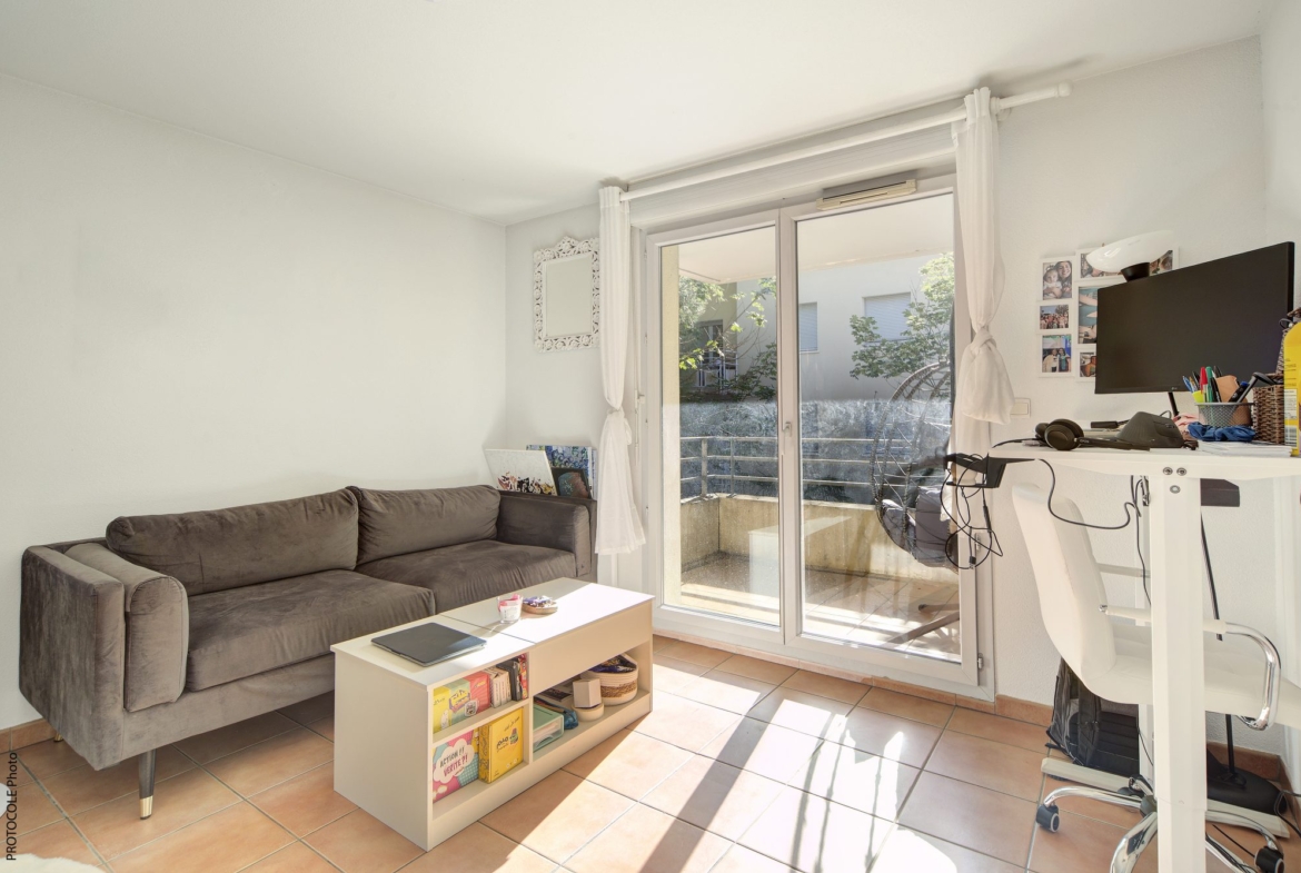 Toulouse Minimes – T2 de 41 m² avec loggia et parking en sous-sol