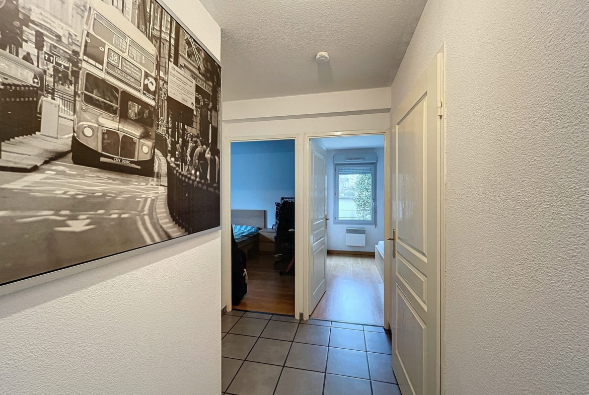 Appartement T3 meublé avec terrasse et parking – Toulouse Borderouge
