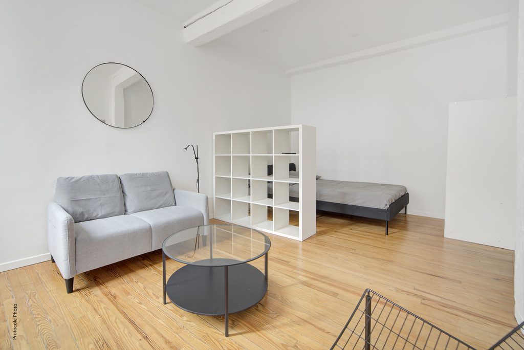 T1 Bis meublé avec terrasse – Investissement locatif clé en main – Toulouse Rue de l’Industrie