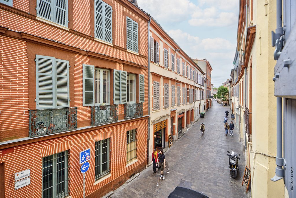 Toulouse hypercentre – Élégant T3 duplex avec parking